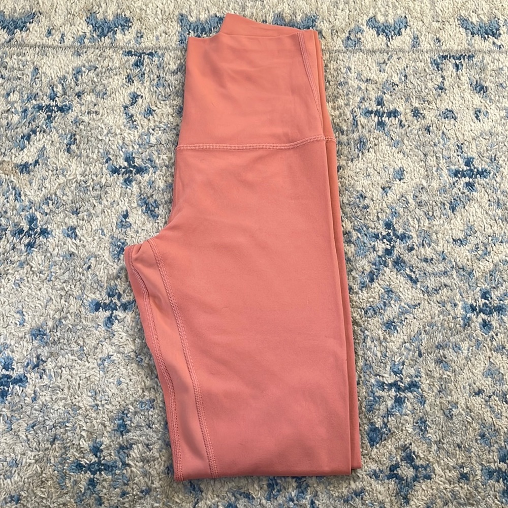 Lululemon align size 4. Peach color